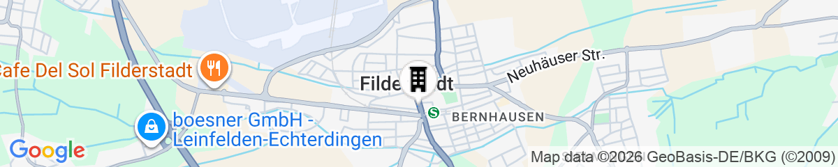 Map for Hayta Hotel Stuttgart Airport Messe