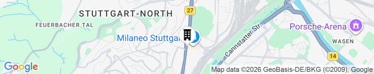 Map for Aloft by Marriott Stuttgart