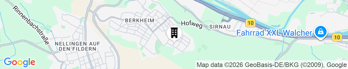 Map for Hotel Am Bad