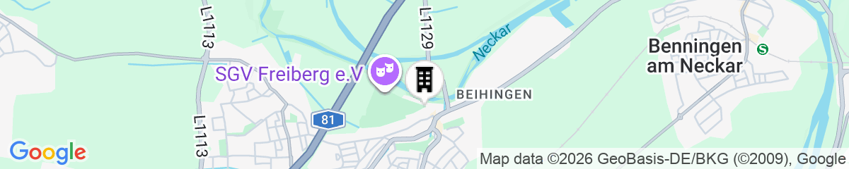 Map for Hotel am Wasen