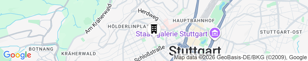 Map for Maritim Hotel Stuttgart