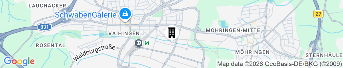 Map for B&B Hotel Stuttgart-Vaihingen