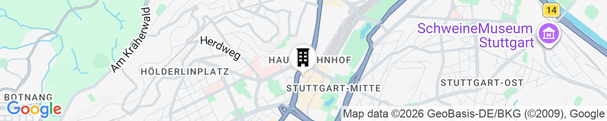 Map for Hotel Unger