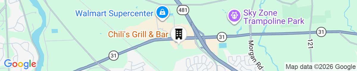 Map for Hampton Inn Syracuse Clay