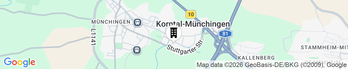Map for Das Schlafwerk Stuttgart-Nord