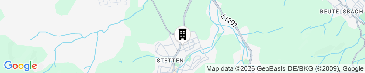 Map for Gästehaus Schlegel
