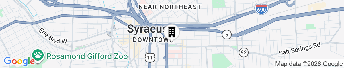 Map for The Parkview Hotel