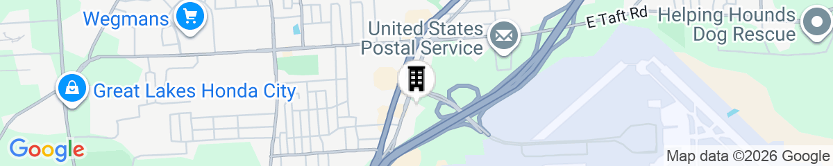 Map for Holiday Inn Express Syracuse Airport by IHG