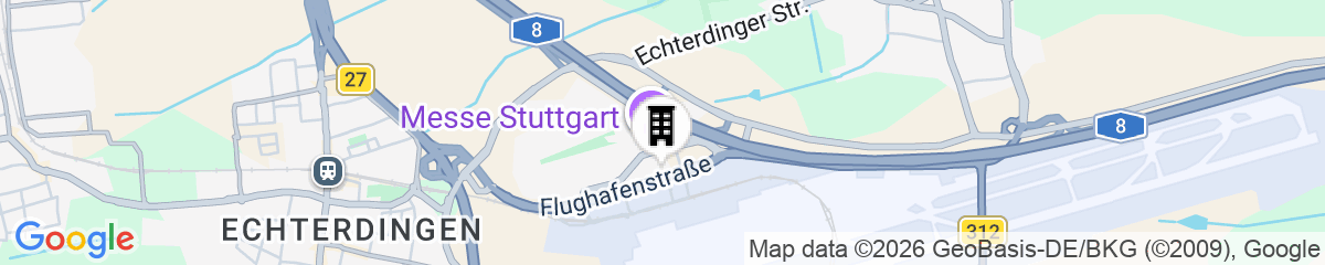 Map for Wyndham Stuttgart Airport Messe