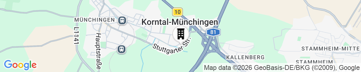 Map for elaya hotel stuttgart ludwigsburg, Trademark by Wyndham