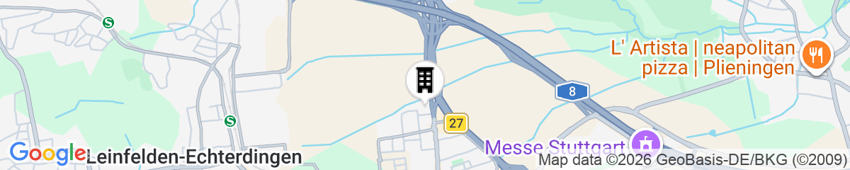 Map for Aparthotel Adagio Access Stuttgart Airport Messe