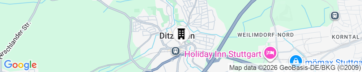 Map for PLAZA INN Blankenburg Ditzingen, Sure Hotel Collection
