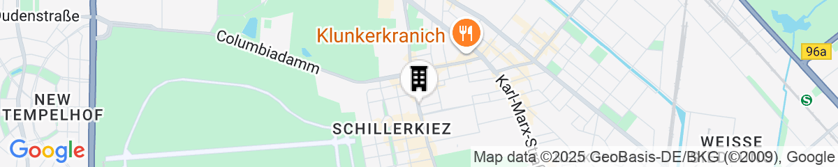 Map for Mercure Hotel Berlin Tempelhof