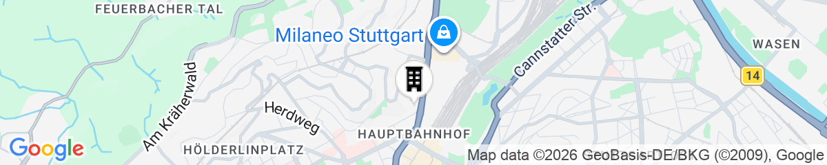 Map for Hotel BaWü