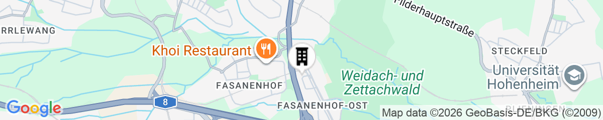 Map for Mercure Hotel Stuttgart Airport Messe