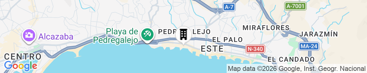 Map for Hotel La Chancla