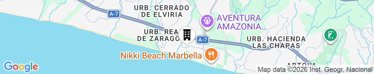 Map for The Residence by Beach House Marbella