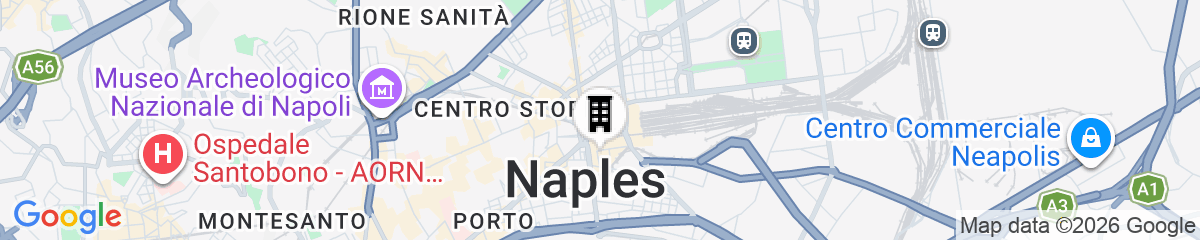 Map for Hotel Odeon Napoli