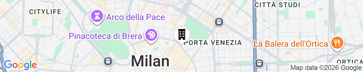 Map for Senato Hotel Milano
