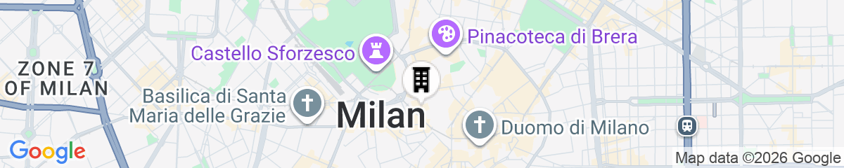 Map for B&B Hotel Milano City Center Duomo