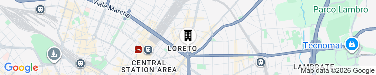 Map for Palazzo Loreto Hotel Milano