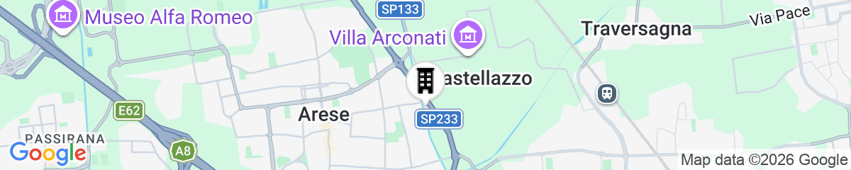 Map for Hotel La Torretta