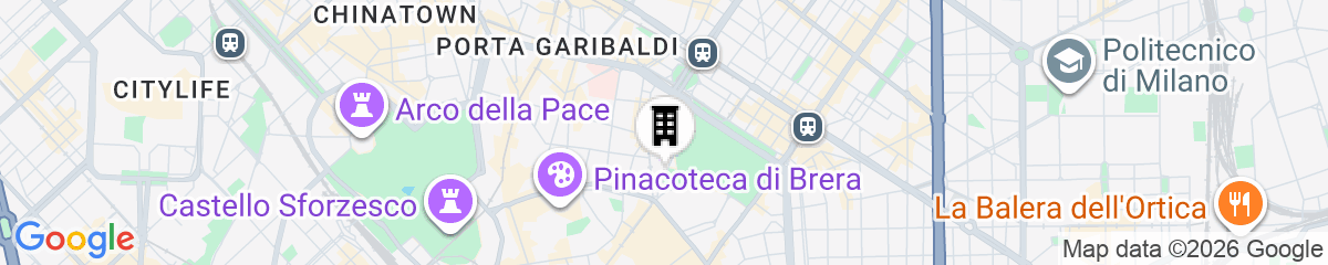 Map for Hotel Manin