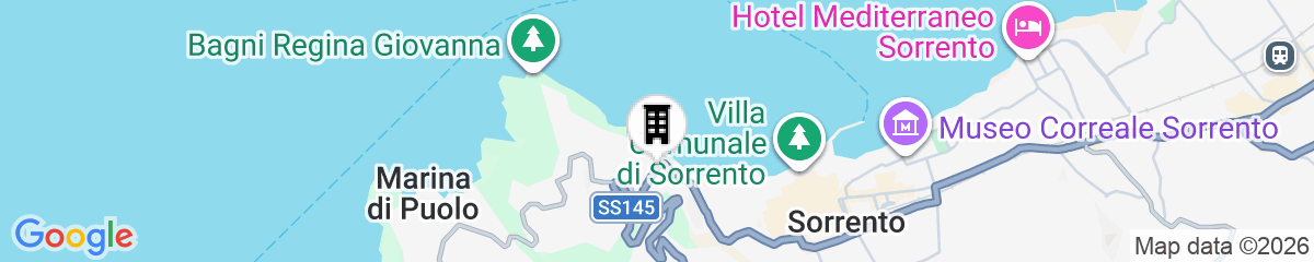 Map for Hotel Miramare