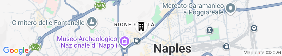Map for La Dimora Di Parthenope