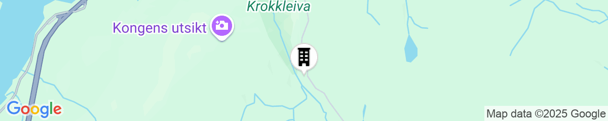 Map for Kleivstua