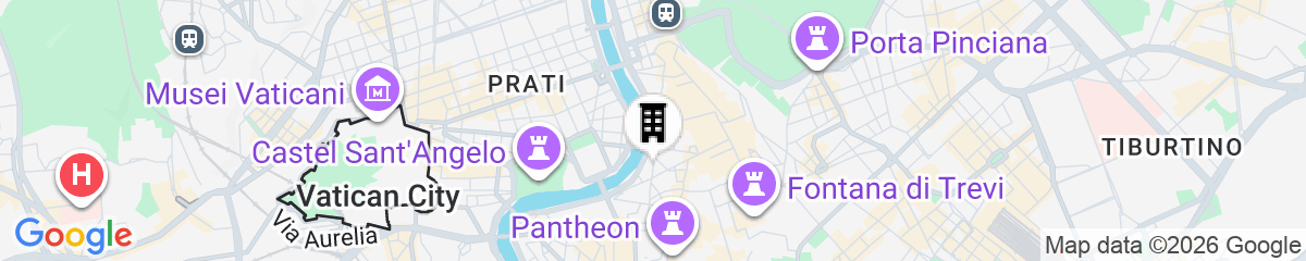 Map for Palazzo Shedir - The Leading Hotels of the World
