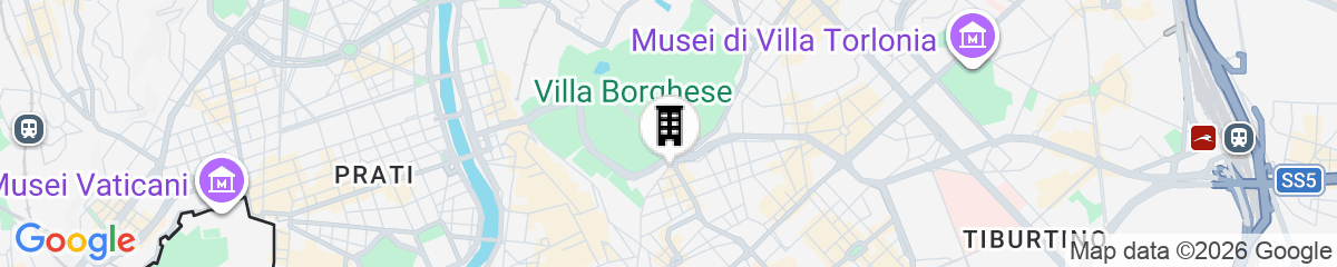 Map for Relais Pinciana