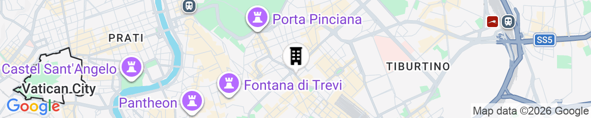 Map for The St. Regis Rome