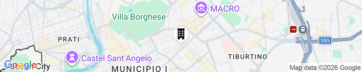 Map for Boutique Hotel Travé