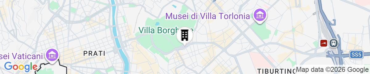 Map for nhow Roma Vittorio Veneto