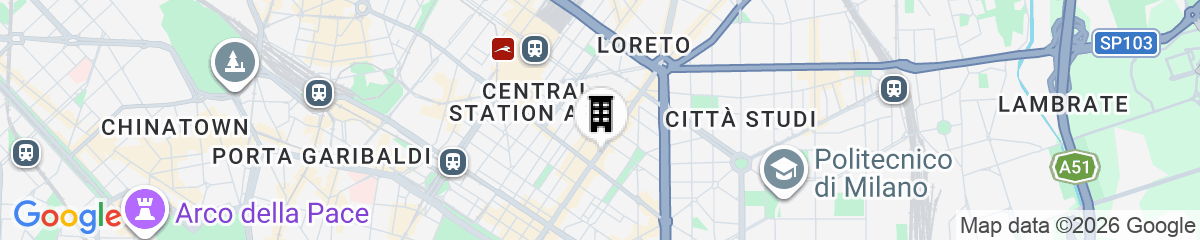 Map for My Italy Home Milano
