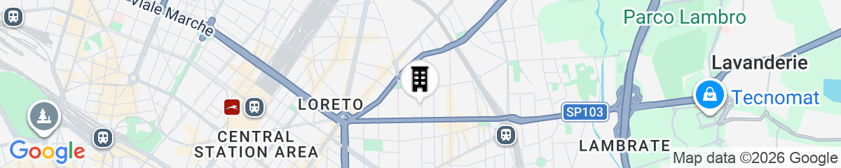 Map for Italianway - Ampere 103