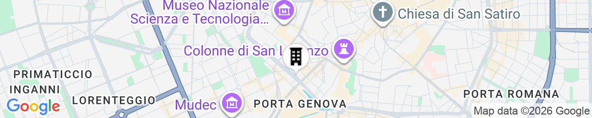Map for Luca Stay  Darsena Lake Viale Papiniano