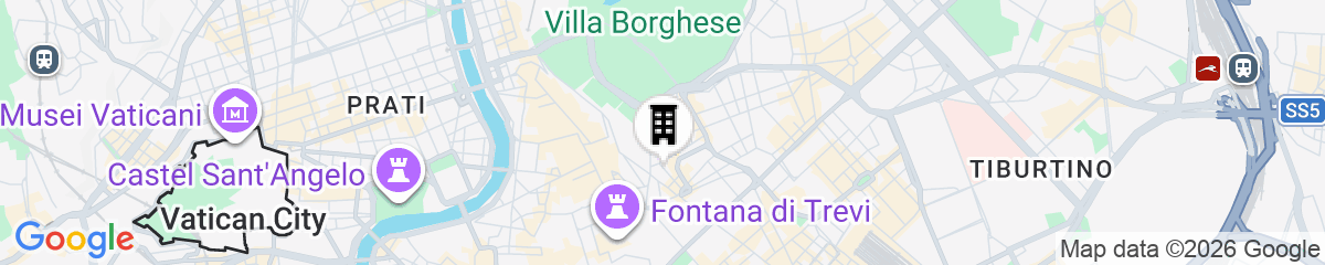 Map for Hotel Modigliani