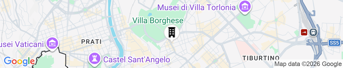 Map for Nobu Hotel Roma