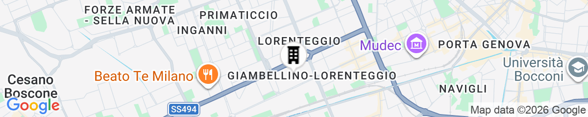 Map for notaMi - Biancospini 13 - Flower District