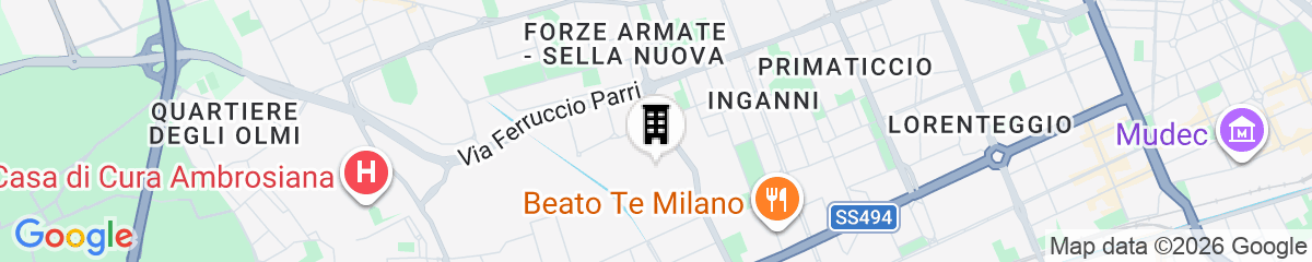 Map for notaMi - Sei Milano Suite