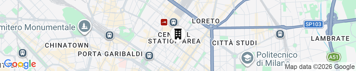 Map for Numa Milan Loreto