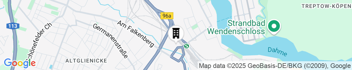 Map for Hotel City Green Berlin