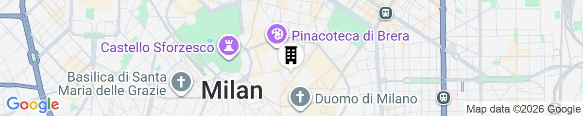 Map for Brera Apartments Alla Scala