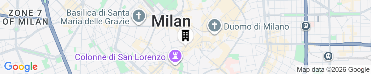 Map for Brera Apartments in City Center