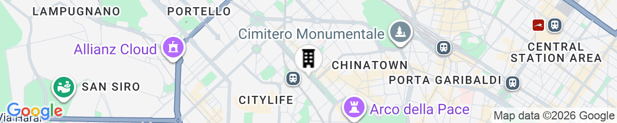 Map for Numa Milan Sempione