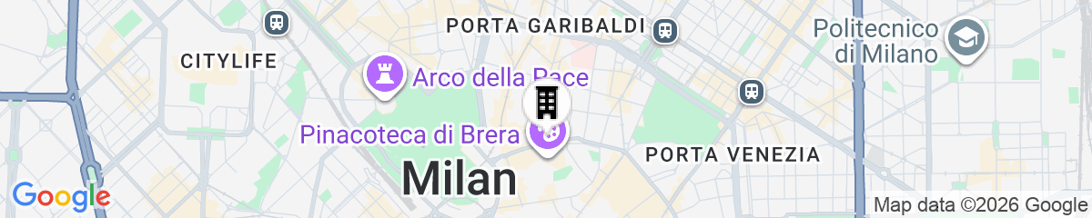 Map for notaMi - Queen of Brera - San Marco 1