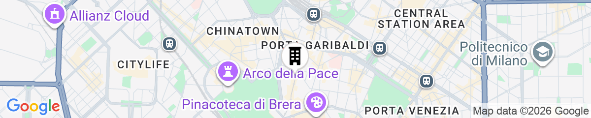 Map for Italianway Easy - Garibaldi 93 B