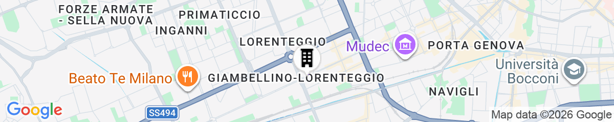 Map for Italianway Easy - Giambellino 67 A